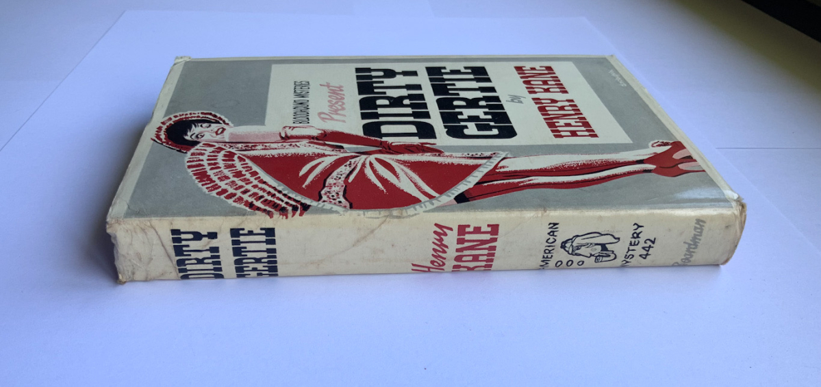 DIRTIE GERTIE British crime book by Henry Kane 1963 1st edition